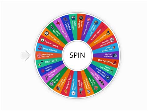 spin wheel nba|Random NBA Team Generator .